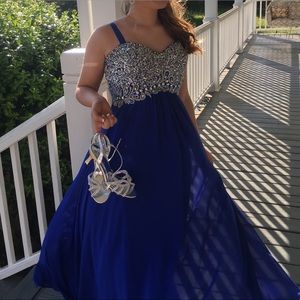 Royal Blue Prom Dress